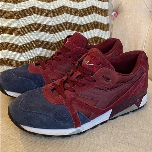 Diadora N. 9000 suede Tennis Shoes - Picture 2 of 6